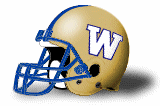 Winnipeg Blue Bombers helmet