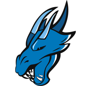 Belgrade Blue Dragons helmet