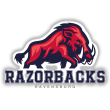 Ravensburg Razorbacks helmet